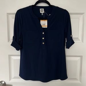 Anne Klein - 3/4 sleeve blouse